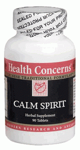 Health Concerns Calm Spirit - 90 Tablets