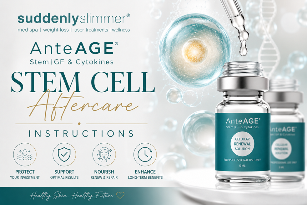 AnteAGE Stem Cell Aftercare Instructions